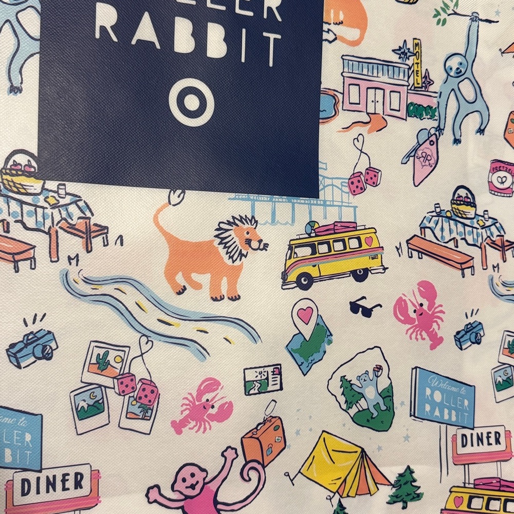 Roller Rabbit x Target Reusable Bag - NWT - Picture 3 of 3